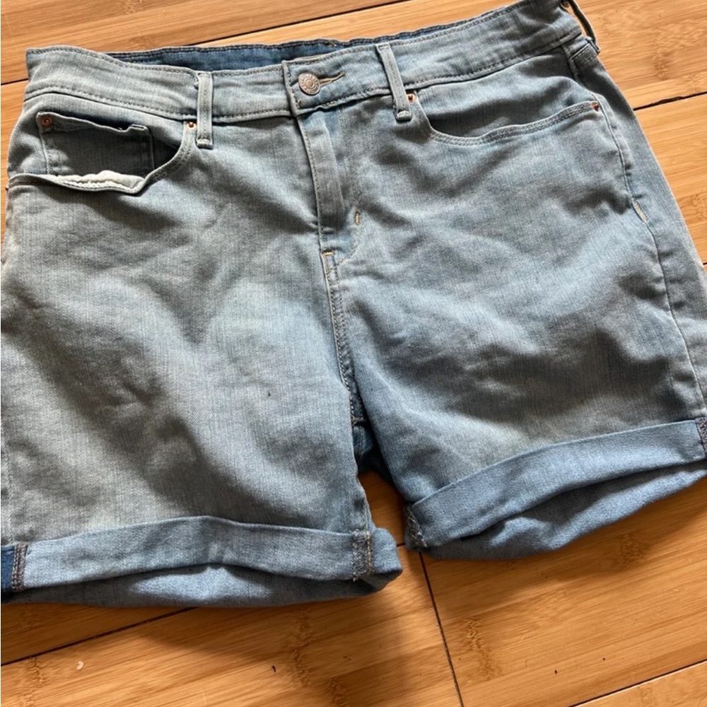 Denim Blue Women's Shorts